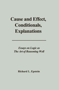 Enlarge image Cover: Cause and Effect, Conditionals, Explanations - Advanced Reasoning Forum