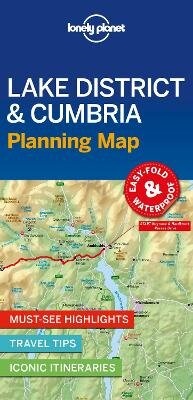 Abbildung von: Lonely Planet Lake District & Cumbria Planning Map - Lonely Planet Global Limited