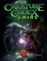 Enlarge image Cover: Creature Codex Lairs for 5th Edition - Kobold Press