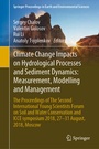 Cover: Climate Change Impacts on Hydrological Processes and Sediment Dynamics: Measurement, Modelling and Management - Springer