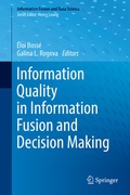 Cover: Information Quality in Information Fusion and Decision Making - Springer