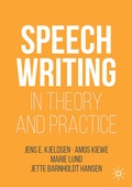 Cover: Speechwriting in Theory and Practice - Palgrave Macmillan
