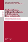 Cover: Intelligent, Secure, and Dependable Systems in Distributed and Cloud Environments - Springer