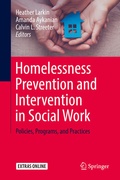 Cover: Homelessness Prevention and Intervention in Social Work - Springer