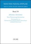 Cover: Johannes Atrocianus - Georg Olms Verlag