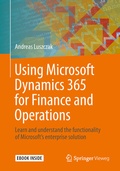 Cover: Using Microsoft Dynamics 365 for Finance and Operations - Springer Vieweg