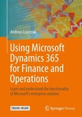 Cover: Using Microsoft Dynamics 365 for Finance and Operations - Springer Vieweg