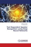 Cover: Text Dependent Speaker Recognition using Deep Neural Networks - LAP Lambert Academic Publishing