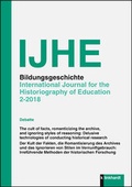 Cover: IJHE Bildungsgeschichte - International Journal for the Historiography of Education - Verlag Julius Klinkhardt