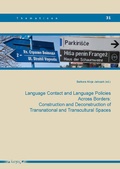 Cover: Language Contact and Language Policies Across Borders - Logos Berlin