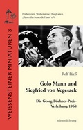 Cover: Golo Mann und Siegfried von Vegesack - Lichtung