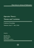 Cover: Operator Theory: Themes and Variations - Editura Fundatia Theta