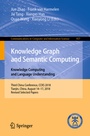 Cover: Knowledge Graph and Semantic Computing. Knowledge Computing and Language Understanding - Springer
