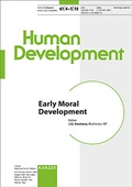 Cover: Early Moral Development - S. Karger