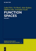 Cover: Function Spaces, 1 - De Gruyter
