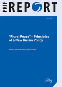 Enlarge image Cover: "Plural Peace" - Principles of a New Russia Policy - PRIF - Leibniz-Institut für Friedens- und Konfliktforschung