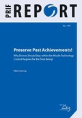 Cover: Preserve Past Achievements! - PRIF - Leibniz-Institut f&uuml;r Friedens- und Konfliktforschung