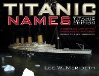 Enlarge image Cover: Titanic Names - Historical Indexes