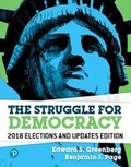 Cover: Revel for the Struggle for Democracy, 2018 Elections and Updates Edition -- Access Card - Pearson