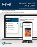 Cover: Revel for Abnormal Psychology -- Access Card - Pearson Education (US)