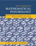 Cover: New Handbook of Mathematical Psychology: Volume 1, Foundations and Methodology - Cambridge University Press