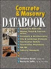 Enlarge image Cover: Concrete and Masonry Databook - McGraw-Hill Professional