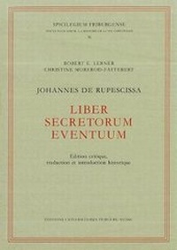 Enlarge image Cover: Johannes de Rupescissa: Liber Secretorum Eventuum - Aschendorff