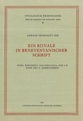 Cover: Ein Rituale in Beneventanischer Schrift - Aschendorff