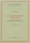 Cover: Le Sacramentaire Gregorien - Aschendorff