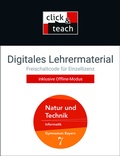 Cover: Natur und Technik - Gymnasium Bayern / Natur und Technik click & teach 7 Box - Buchner, C.C.