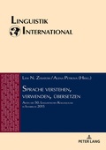 Cover: Sprache verstehen, verwenden, &uuml;bersetzen - Peter Lang Verlag