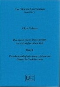Cover: Verbalmorphologie Des Amurritischen Und Glossar Der Verbalwurzeln - Ugarit Verlag