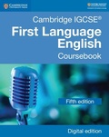 Cover: Cambridge IGCSE(R) First Language English Coursebook Digital Edition - Cambridge University Press