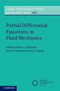 Cover: Partial Differential Equations in Fluid Mechanics - Cambridge University Press