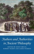 Cover: Authors and Authorities in Ancient Philosophy - Cambridge University Press