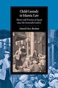 Cover: Child Custody in Islamic Law - Cambridge University Press