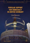 Cover: Popular Support for Democracy in Unified Germany - Palgrave Macmillan
