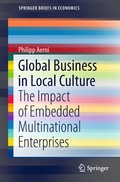 Cover: Global Business in Local Culture - Springer