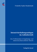 Abbildung von: Intensivtierhaltungsanlagen im Außenbereich - Kovac, Dr. Verlag