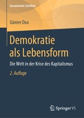 Cover: Demokratie als Lebensform - Springer VS