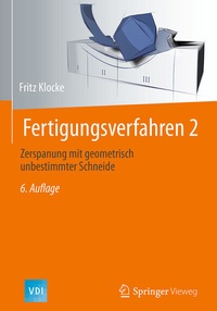 Abbildung von: Fertigungsverfahren 2 - Springer Vieweg