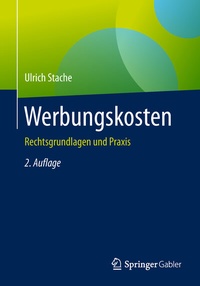 Abbildung von: Werbungskosten - Springer Gabler