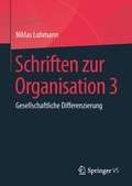 Cover: Schriften zur Organisation 3 - Springer VS