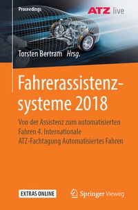 Abbildung von: Fahrerassistenzsysteme 2018 - Springer Vieweg