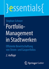Abbildung von: Portfolio-Management in Stadtwerken - Springer Gabler