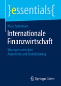 Cover: Internationale Finanzwirtschaft - Springer Gabler