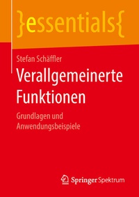 Abbildung von: Verallgemeinerte Funktionen - Springer Spektrum