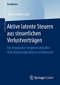 Abbildung von: Aktive latente Steuern aus steuerlichen Verlustvorträgen - Springer Gabler