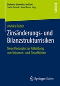Cover: Zins&auml;nderungs- und Bilanzstrukturrisiken - Springer Gabler
