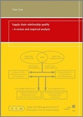 Cover: Supply chain relationship quality - a review and empirical analysis - Kassel University Press